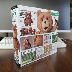 TED 2 Bear Action Figure 10CM Movable Joint PVC Collectible Model Toy Gift Boxed
