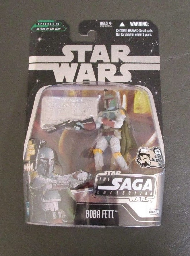 Boba Fett 2006 STAR WARS The Saga Collection MOC #006 6 UGH