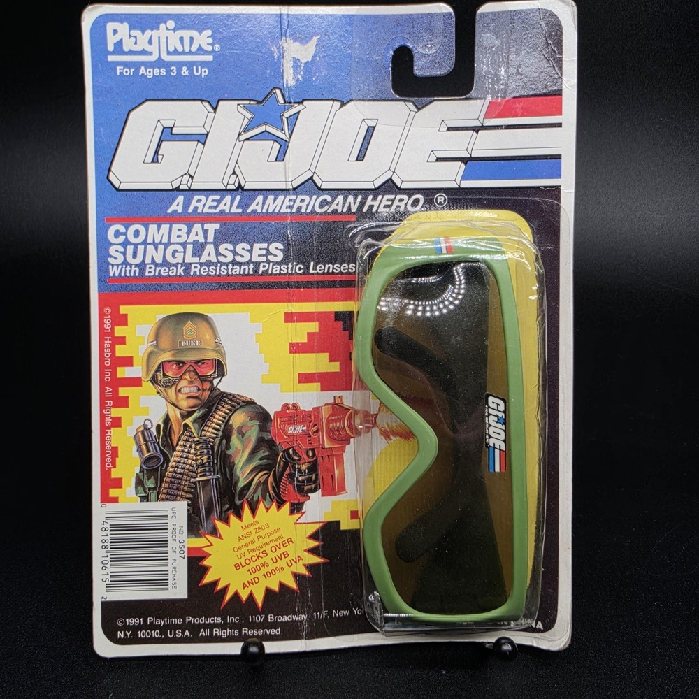 Gi Joe 1991 Combat Sunglasses Sealed Mint on Card 🔍See Description🔍 Vintage