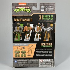 BST AXN TMNT Street Style Letterman Jacket 5″ 4-Pack Action Figure Bundle – New