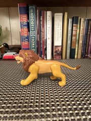 The Lion King Fighting Action Adult Simba Vintage 1994 Disney Mattel Figure