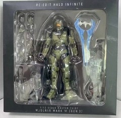 Halo Infinite Master Chief Mjolnir Mark VI Action Figure Statue [Gen 3]