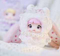 Nommi Baby Mousse Sweet Sweetheart Bunny Series Plush Pendant Action Figure Gift