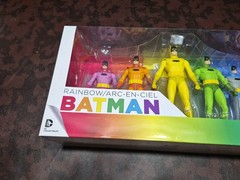 Batman Rainbow ARC-EN-CIEL 6-Pack Action Figure 2016 Set By DC Collectibles