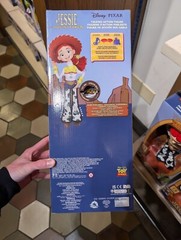 NEW💥 Disney Store Pixar Toy Story Cowgirl Jessie Doll Action Figure- Talking!