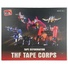 Toy House Factory Tape Defomation Transformers 6 in 1 THF TAPE CORPS Figure Toys