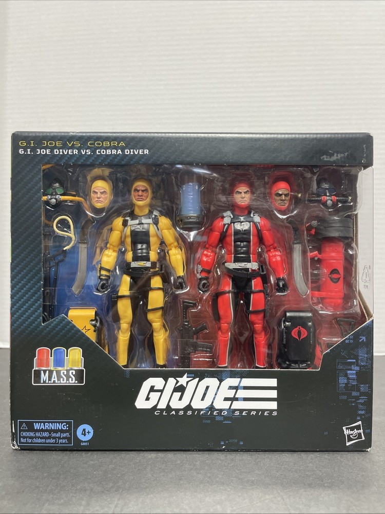 G.I. Joe Classified Series #169 G.I. Joe Diver Vs. Cobra Diver Target Exclusive