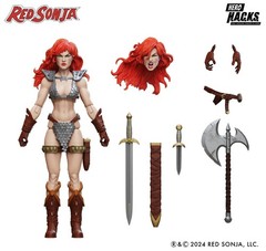 Red Sonja Hero H.A.C.K.S. 1:18 Scale Action Figure – Boss Fight Studio