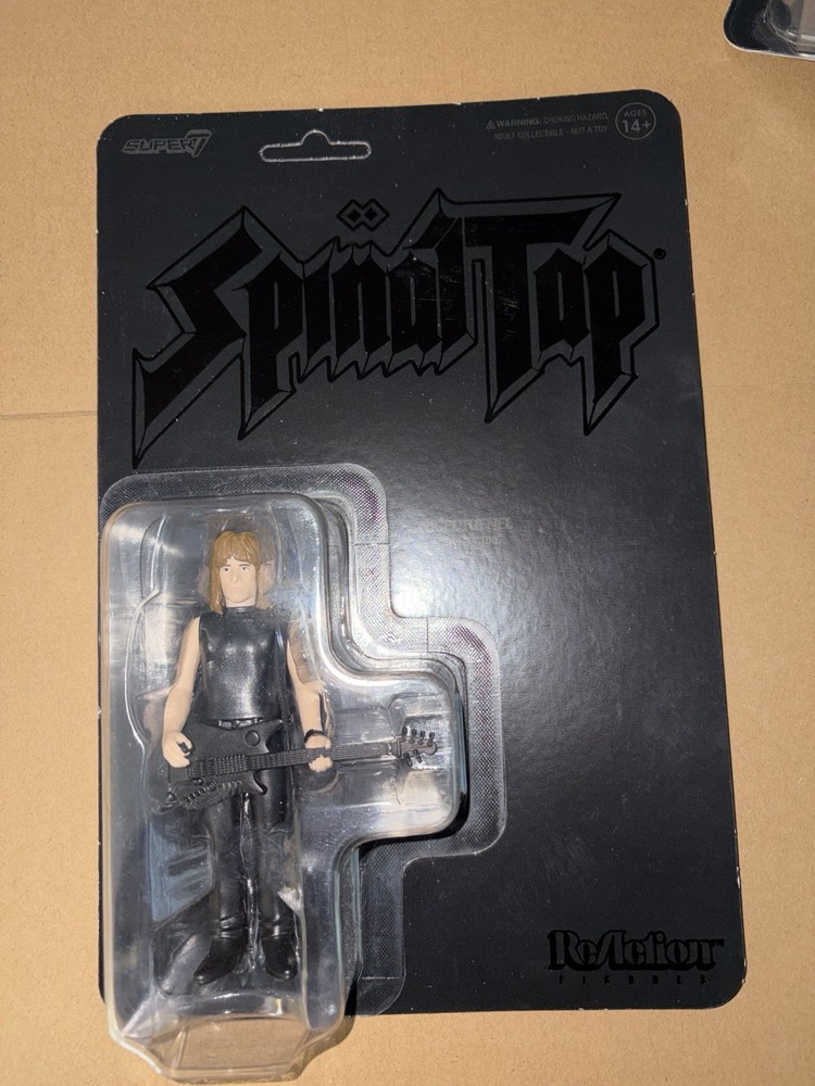 Spinal Tap Nigel Tufnel (None More Black) Super7 ReAction Action Figure