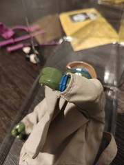 1994 Playmates TMNT Undercover Leonardo Purple accessories loose complete