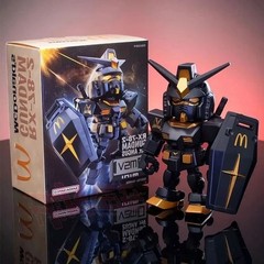 2023 McDonald’s China Genuine RX-78-2 QMSV Mini Gundam Ver. Angus Color Model
