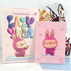 POP MART x Labubu The Monsters Lazy Yoga Series Figure Dolls Toy – Sweating