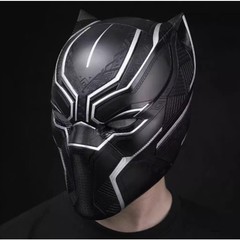 US Stock!!! LED Black Panther Helmet Killerbody 1:1 Wearable Cosplay Mask Props-