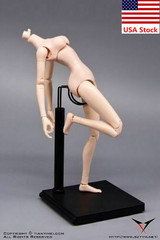 1/6 Female Flexible Pale Skin 12″Girl Soldier Action Figure Body Toys Dolls