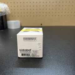 Kidrobot Special Edition 10th Anniversary DUNNY 3″ 10 Years 4 Months SILVER NEW