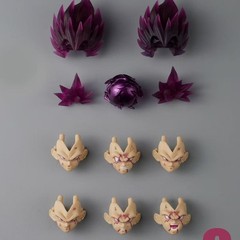 AIR&OQ custom UE Vegeta 1/12 shf Ultra Ego Vegeta Head sculpture kit IN STOCK