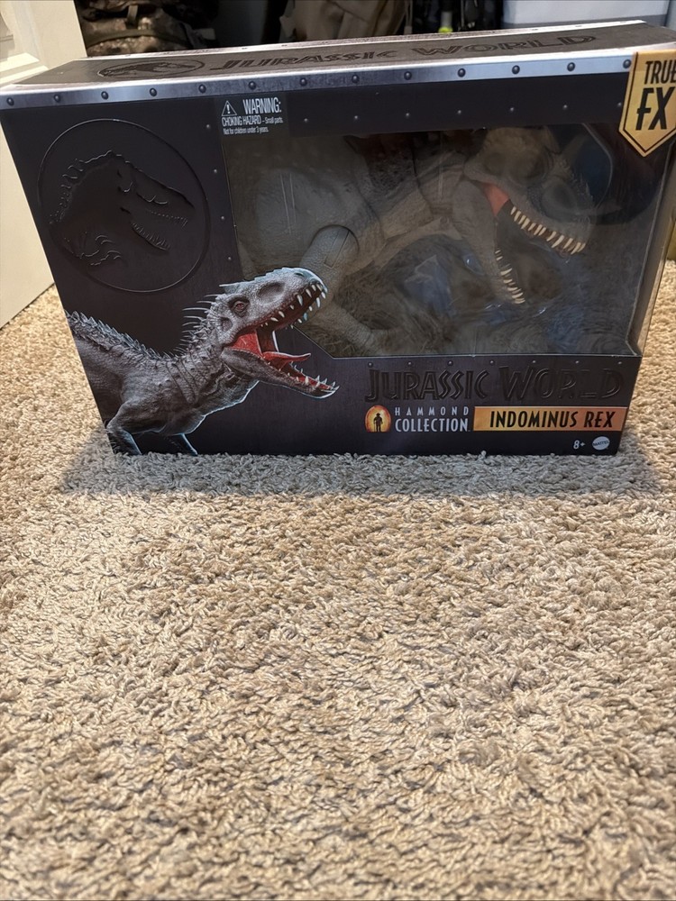 Mattel Jurassic World Hammond Collection 2026 Indominus Rex Figure True FX JKG98