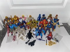Masters Of The Universe HUGE 19 FIGURE LOT 100% Complete Animated As Seen On TV