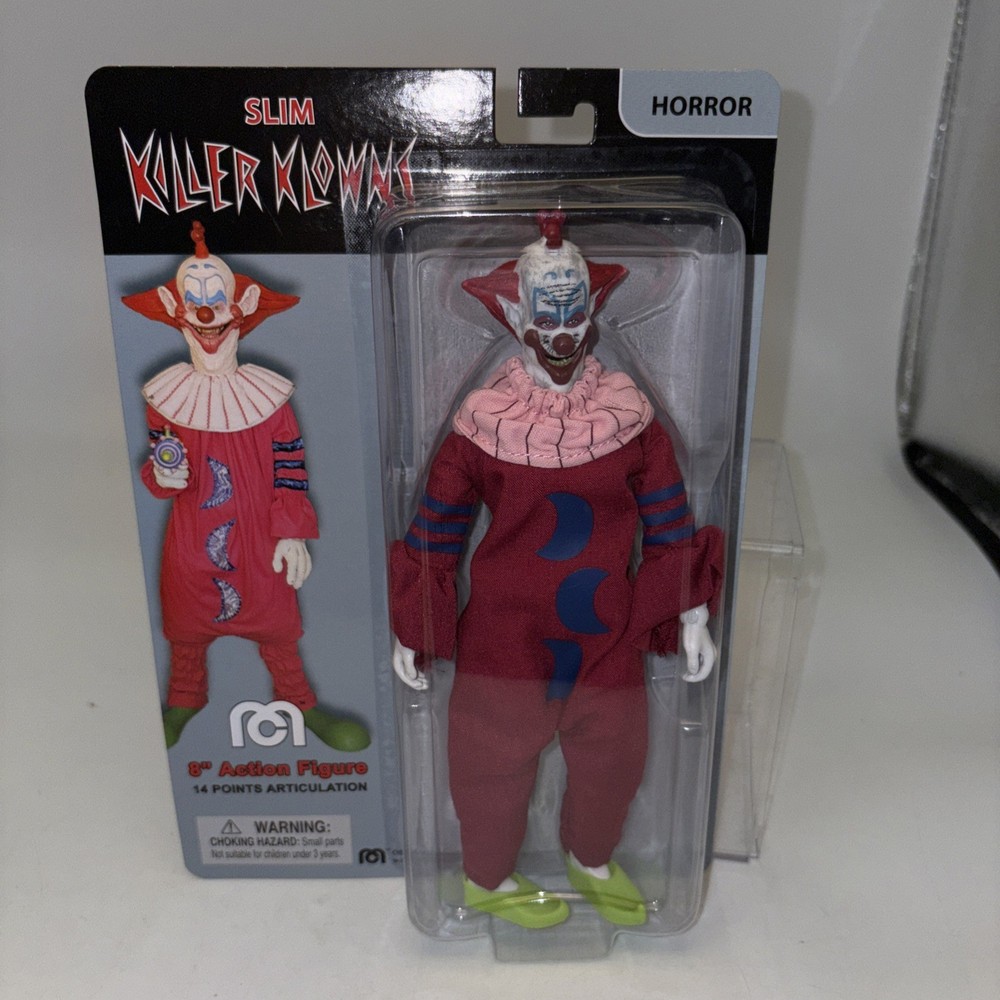 Mego Movies Killer Klowns From Outer Space SLIM 8” Figure NEW Read