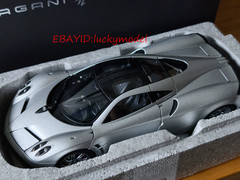 Autoart Pagani Huayra Silver 1:18 Diecast Model Car Toys In Stock