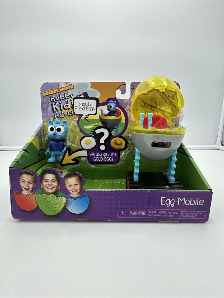 Pocket Watch Hobby Kids Adventures Action Figures with Egg Surprise Inside