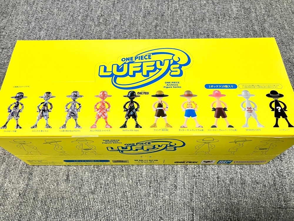 ONE PIECE LUFFY’s Adventure Memories Vol. 2 Box 10 Figures include a secret New