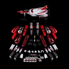 Retro Model FG01 Jetfire‌ Skyfire‌ VF1S Action Figure 10″ Collectible Model Set