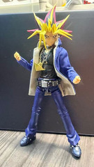 SU-YO-JKT: 1/12 custom wired Blue jacket for Yu-Gi-Oh! SHF Yami Yu Action Figure