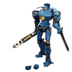 Pacific Rim Jaeger Gipsy Danger 7″ Action Figure w/Ship Hong Kong Brawl Edition