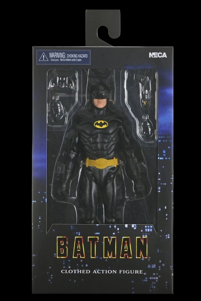 NECA Cloth 1989 Batman Figure NEW