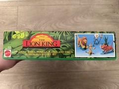 Mattel Disney Lion King Adult Simba Pumbaa Rafiki Timon Action Figure Gift Set