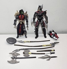 Todd McFarlane’s The Conqueror & Dragon Blade Total Chaos Action Figures