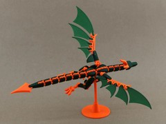Customizable Dragon Figure 14″ Wingspan Fully Articulated Officially Licensed