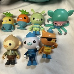 Large Lot Octonauts Octopod 12 Figures Vehicles & Accessories *See Description