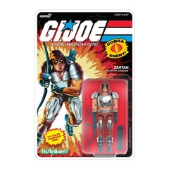 Zartan GI Joe Comic ReAction Plus 1:18 Scale 3 3/4-Inch Action Figure