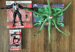 Marvel Legends Venom, Peter Parker Black Suit, Gargantos With Boxes Lot of 3