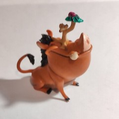 Vintage Disney The Lion King Timon & Pumbaa PVC Figure
