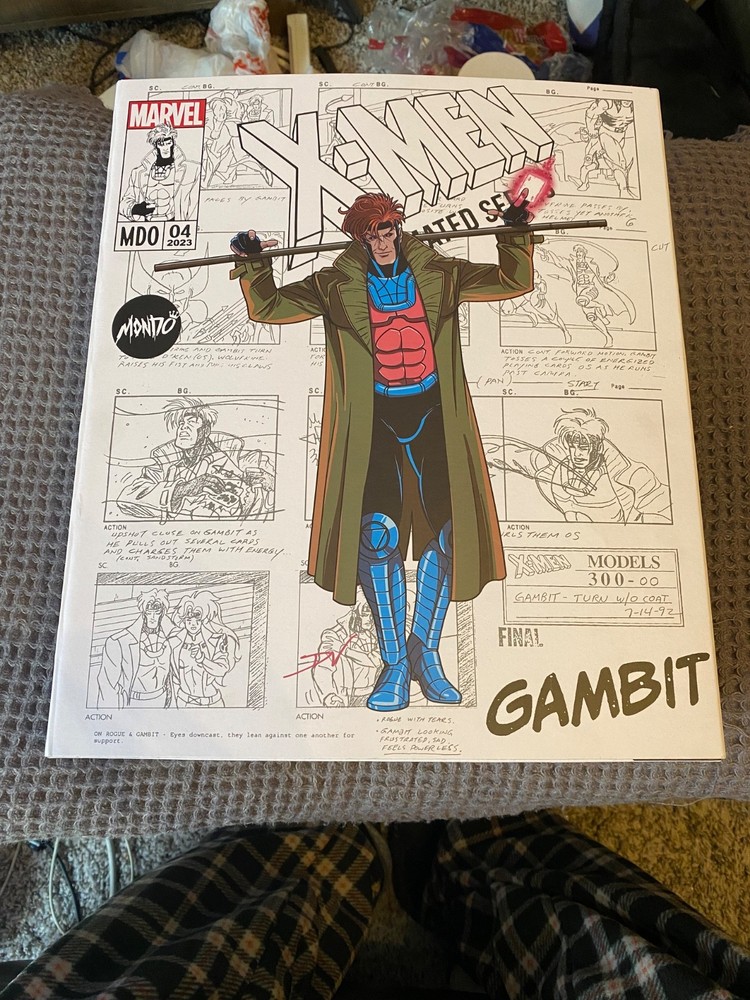 Mondo X-Men The Animated Series Gambit 1/6 Scale Figure Standard Edition ‘97