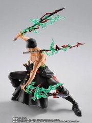 Bandai S.H.Figuarts One Piece： Roronoa Zoro The King of Hell Action Figure