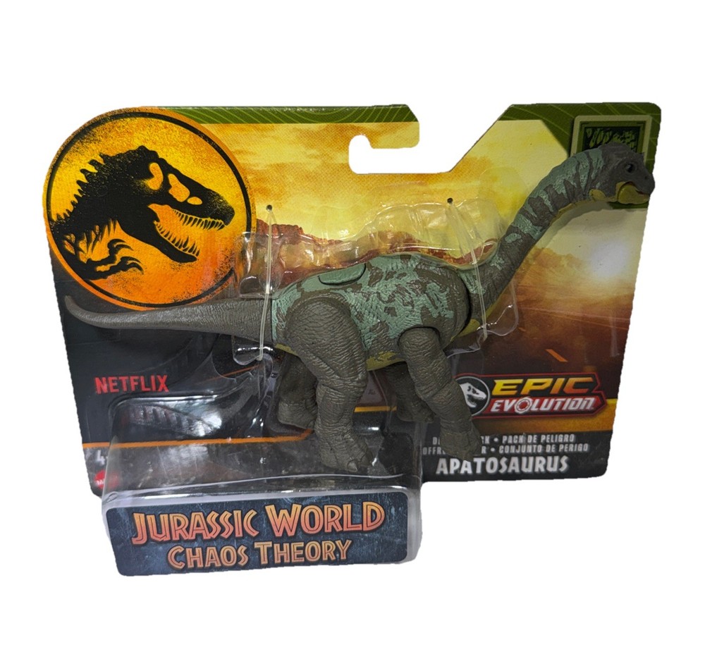 Jurassic World Epic Evolution Baby Apatosaurus Chaos Theory Mattel HTK58