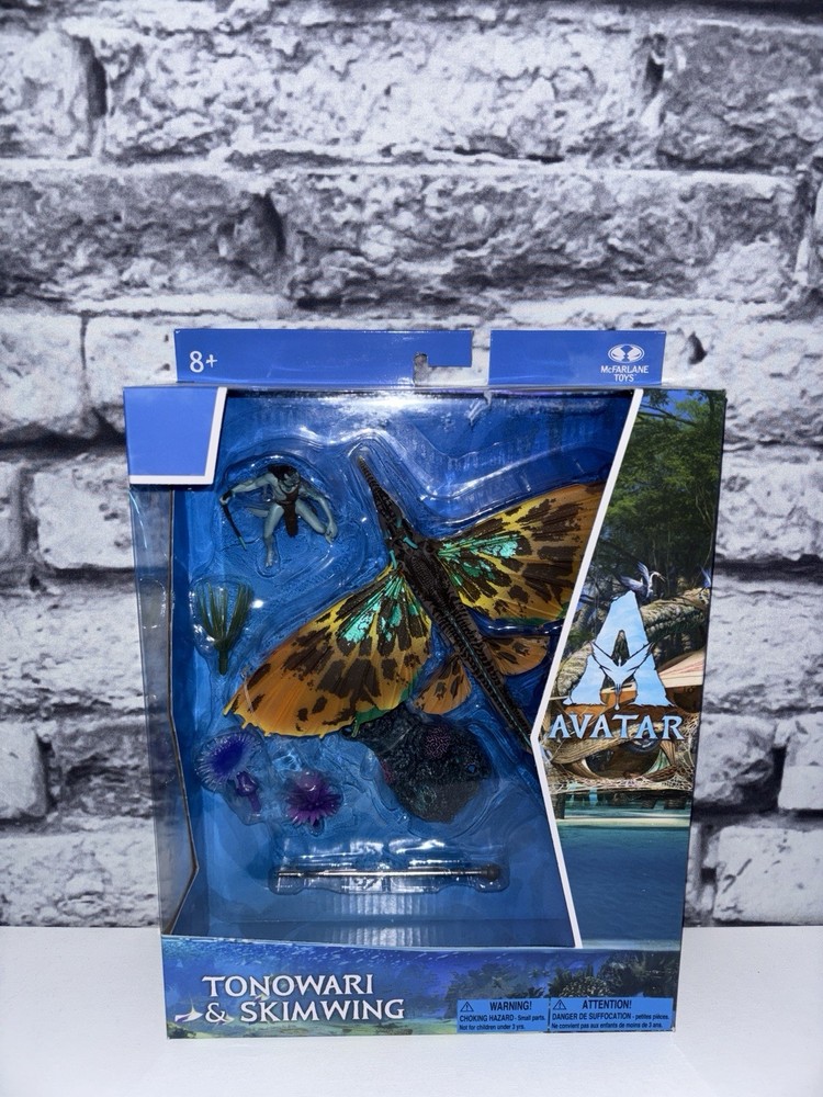 McFarlane Toys AVATAR World Of Pandora TONOWARI & SWIMKING, Brand New, Sealed