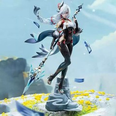 Anime ‌‌Character Shenhe Staff Ver PVC GK Figure 30cm Statue Model Collectible
