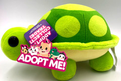 Adopt Me Green Turtle 8.5 Inch Long Plush Toy Collectible NWT Uplift Games