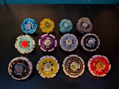 Beyblade Metal Fight Random LOT OF 5 Takara Tomy Hasbro Authentic Metal Fusion