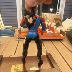 Vintage 90’s Toy Biz Spider-Man Figures x3 Inverse, Cyborg & 2099 Figures