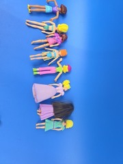 VTG Lot Of 15 Mattel Polly Pocket Disney Princess with Clothes And Accessories