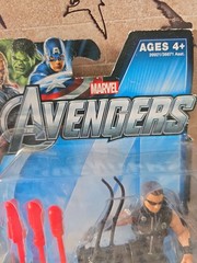 THE AVENGERS MARVEL’S HAWKEYE ACTION FIGURE MOVIE SERIES HASBRO #13 NEW SEALED