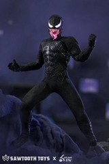 SAWTOOTH TOYS X 6in Studio 1/12 Venom Symbiotic Variant Action Figure Model Toys