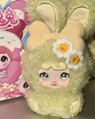 Nommi Baby V2 Sweetheart Bunny Series MINT CREAM Pendant W/ Changeable Eyes