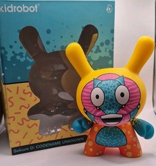 Dunny Codename Unknown 5″ Limited Edition by Sekure D Kidrobot Vinyl Figure
